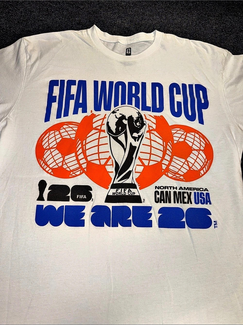 FIFA 1994 FIFA World Cup Graphic Tee White Size Large